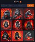 craiyon_195645_a_gorilla_wearing_a_leather_apron_hammering_on_red_hot_metal.png