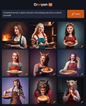craiyon_210744_A_cheerful_woman_in_apron_and_oven_mitts_baking_a_pie_who_is_a_secret_werewolf.png