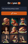 craiyon_000156_The_meat_king_eating_a_salad.png