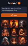 craiyon_220338_A_heartbroken_elder_god_of_bricks_mourning_their_lost_youth.png