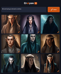 craiyon_100245_Elrond_trying_on_Arwen_s_clothes.png