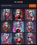 craiyon_002128_harley_quinn_and_an_elephant.png