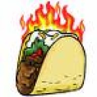 Taco of flames